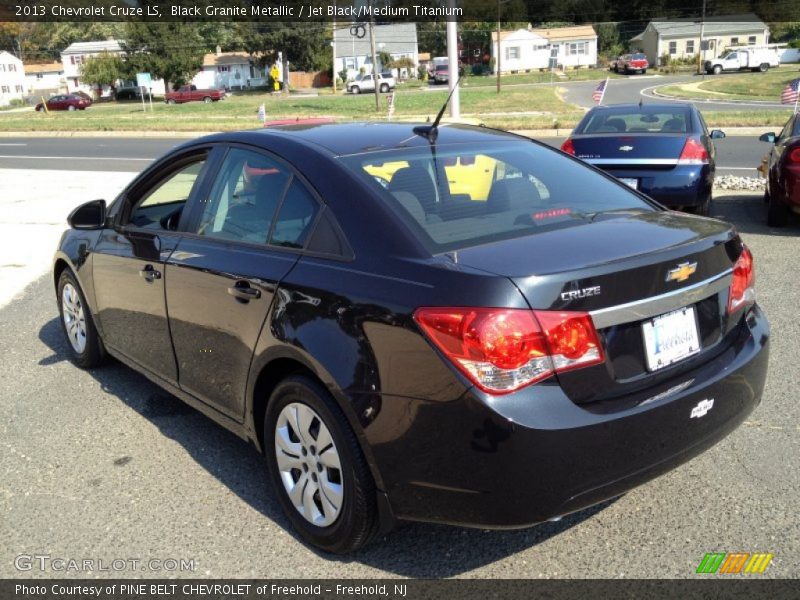 Black Granite Metallic / Jet Black/Medium Titanium 2013 Chevrolet Cruze LS