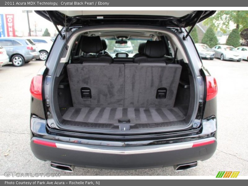 Crystal Black Pearl / Ebony 2011 Acura MDX Technology