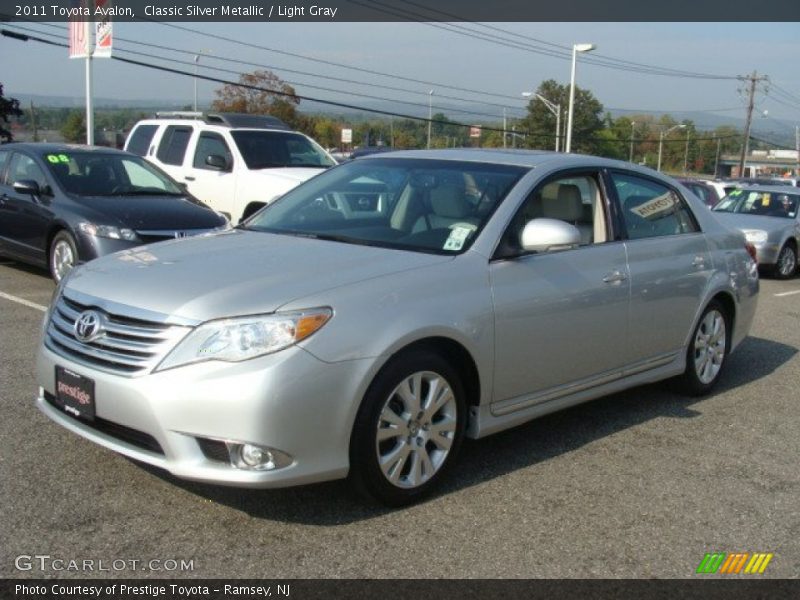 Classic Silver Metallic / Light Gray 2011 Toyota Avalon