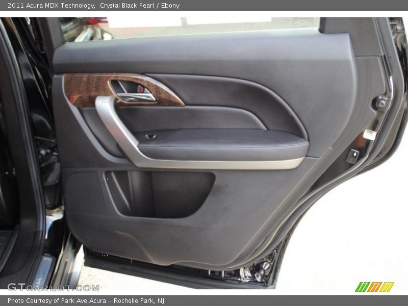 Crystal Black Pearl / Ebony 2011 Acura MDX Technology