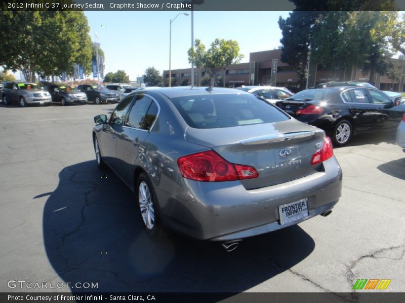 Graphite Shadow / Graphite 2012 Infiniti G 37 Journey Sedan