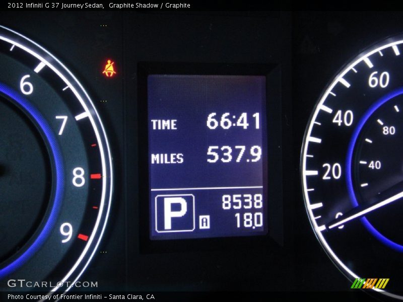 Graphite Shadow / Graphite 2012 Infiniti G 37 Journey Sedan
