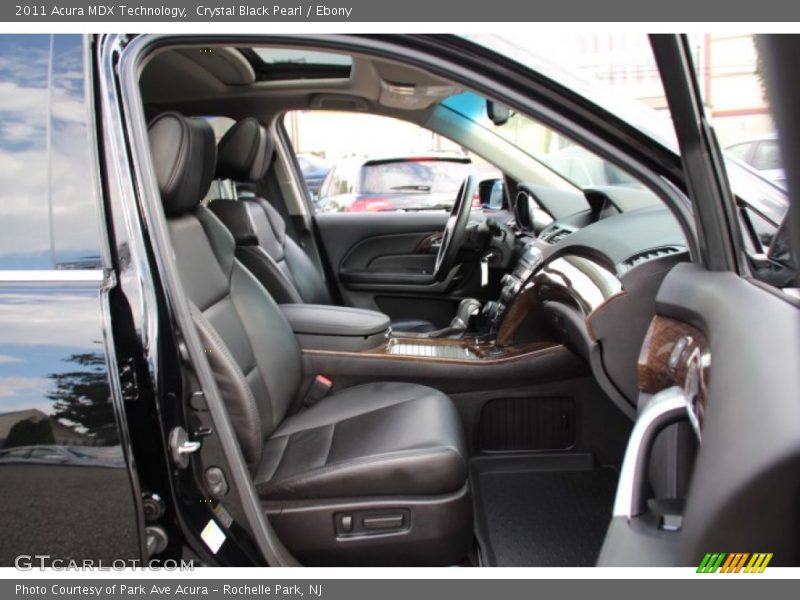 Crystal Black Pearl / Ebony 2011 Acura MDX Technology