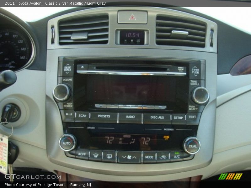 Classic Silver Metallic / Light Gray 2011 Toyota Avalon