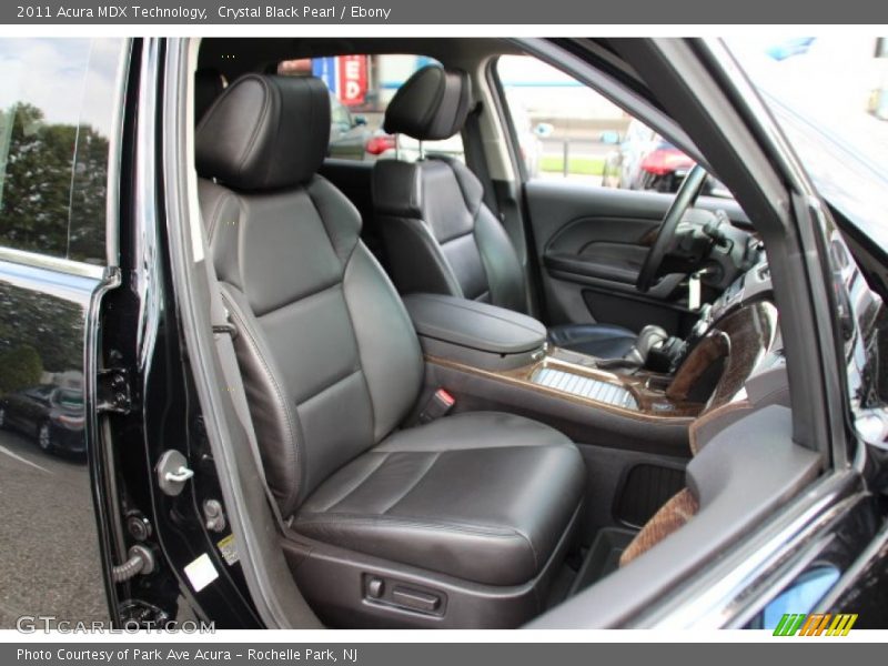 Crystal Black Pearl / Ebony 2011 Acura MDX Technology