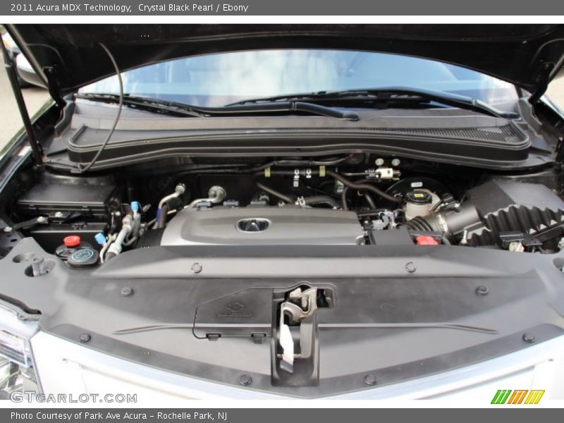 Crystal Black Pearl / Ebony 2011 Acura MDX Technology