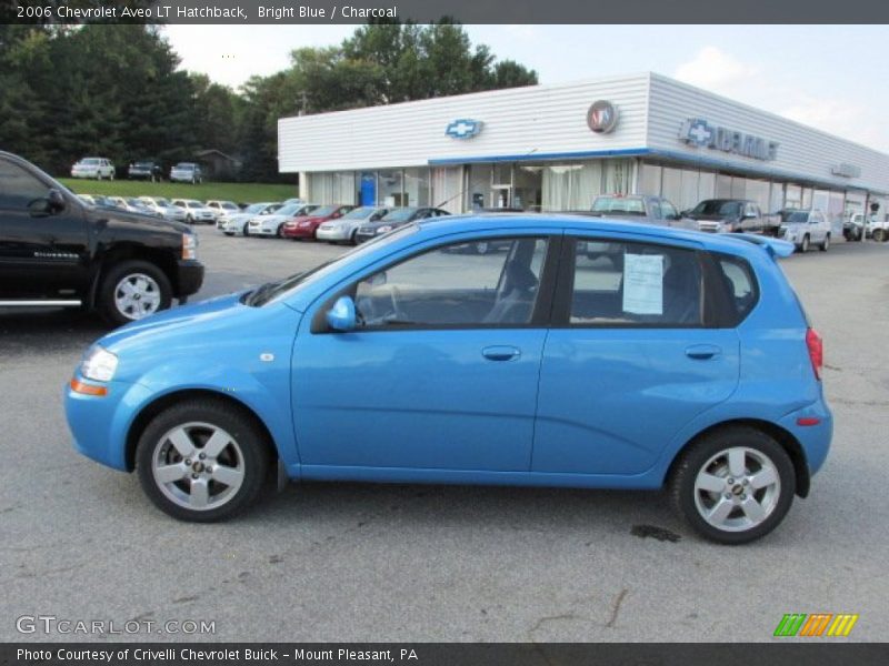 Bright Blue / Charcoal 2006 Chevrolet Aveo LT Hatchback