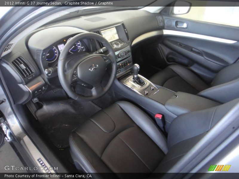 Graphite Shadow / Graphite 2012 Infiniti G 37 Journey Sedan