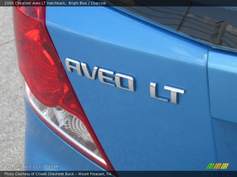 Bright Blue / Charcoal 2006 Chevrolet Aveo LT Hatchback