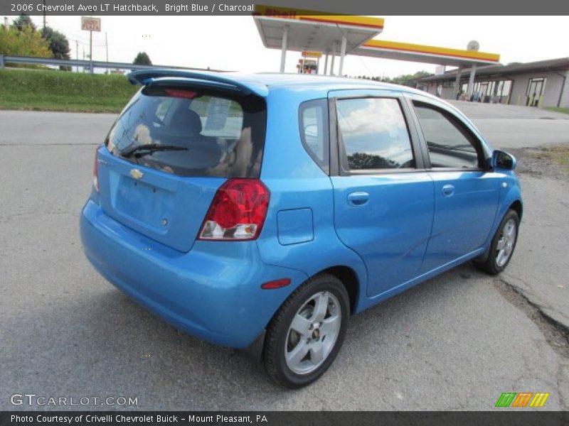 Bright Blue / Charcoal 2006 Chevrolet Aveo LT Hatchback