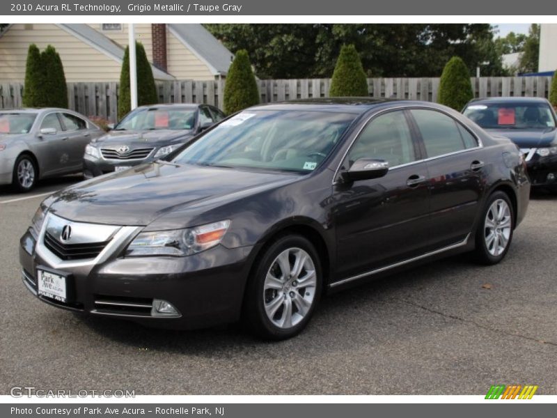 Grigio Metallic / Taupe Gray 2010 Acura RL Technology