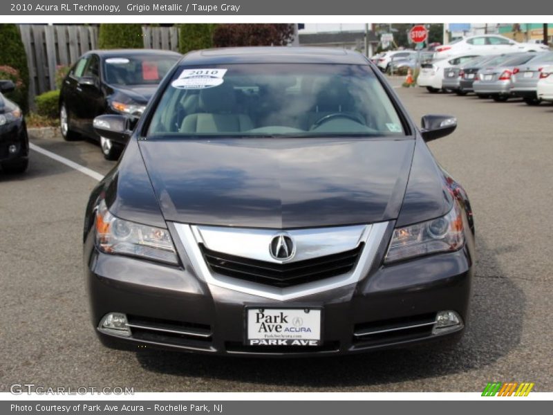 Grigio Metallic / Taupe Gray 2010 Acura RL Technology