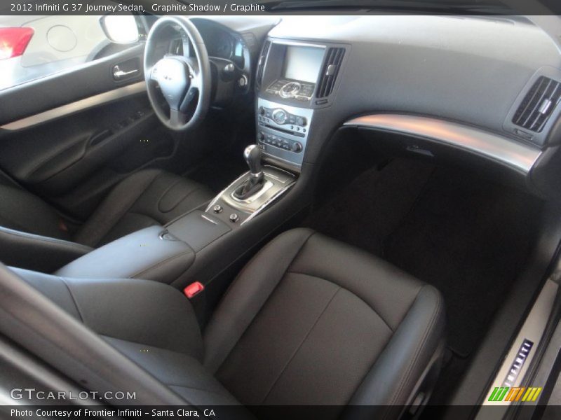 Graphite Shadow / Graphite 2012 Infiniti G 37 Journey Sedan
