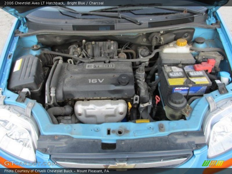 Bright Blue / Charcoal 2006 Chevrolet Aveo LT Hatchback