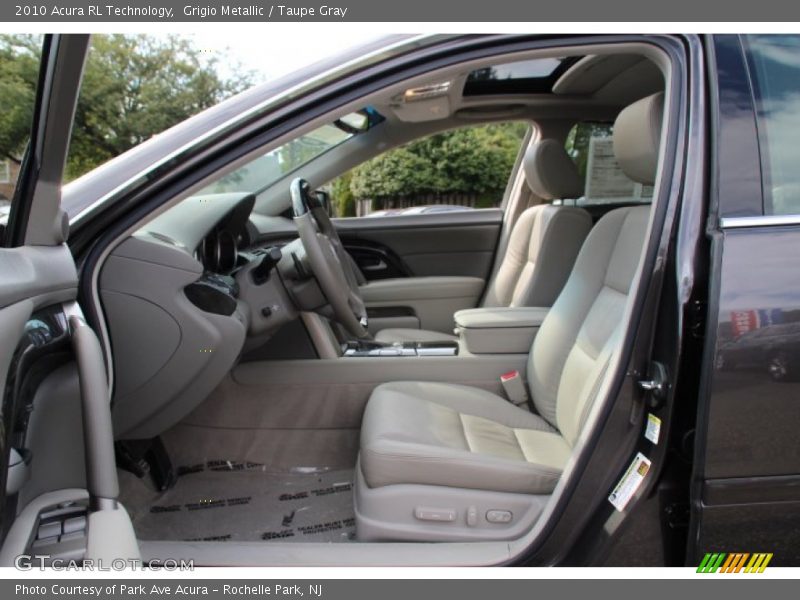 Grigio Metallic / Taupe Gray 2010 Acura RL Technology