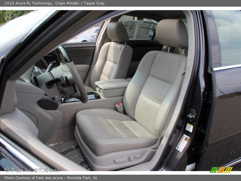 Grigio Metallic / Taupe Gray 2010 Acura RL Technology