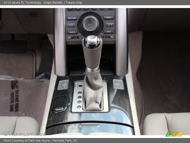 Grigio Metallic / Taupe Gray 2010 Acura RL Technology