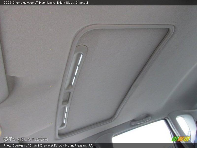 Bright Blue / Charcoal 2006 Chevrolet Aveo LT Hatchback