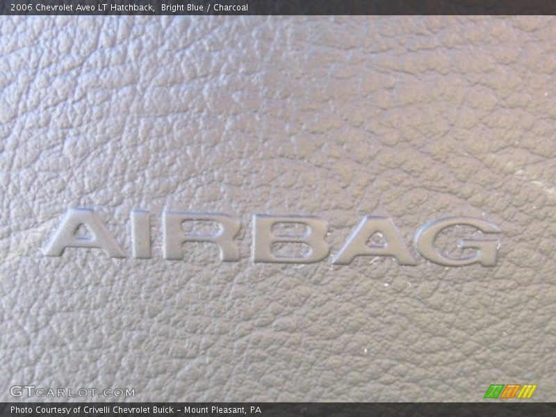 Bright Blue / Charcoal 2006 Chevrolet Aveo LT Hatchback
