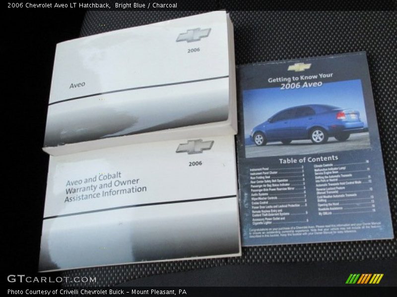 Bright Blue / Charcoal 2006 Chevrolet Aveo LT Hatchback