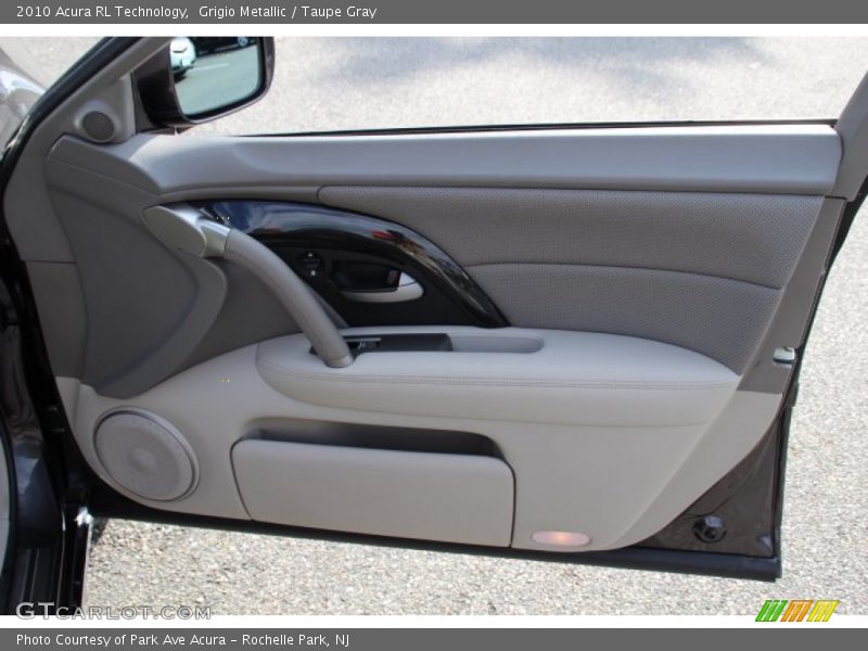 Grigio Metallic / Taupe Gray 2010 Acura RL Technology