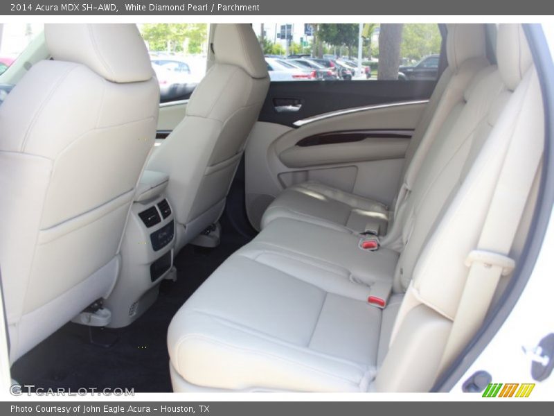 White Diamond Pearl / Parchment 2014 Acura MDX SH-AWD