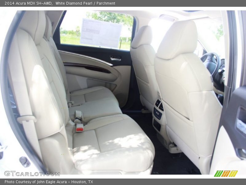 White Diamond Pearl / Parchment 2014 Acura MDX SH-AWD