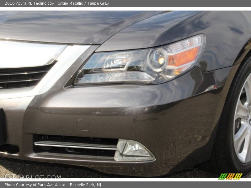 Grigio Metallic / Taupe Gray 2010 Acura RL Technology