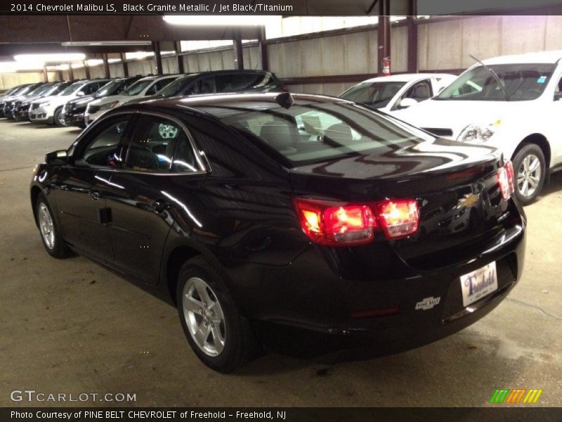 Black Granite Metallic / Jet Black/Titanium 2014 Chevrolet Malibu LS