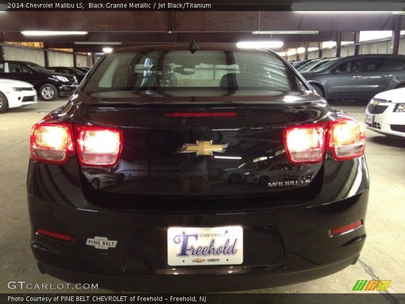 Black Granite Metallic / Jet Black/Titanium 2014 Chevrolet Malibu LS