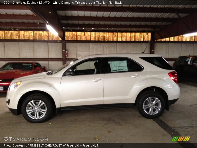  2014 Equinox LS AWD White Diamond Tricoat