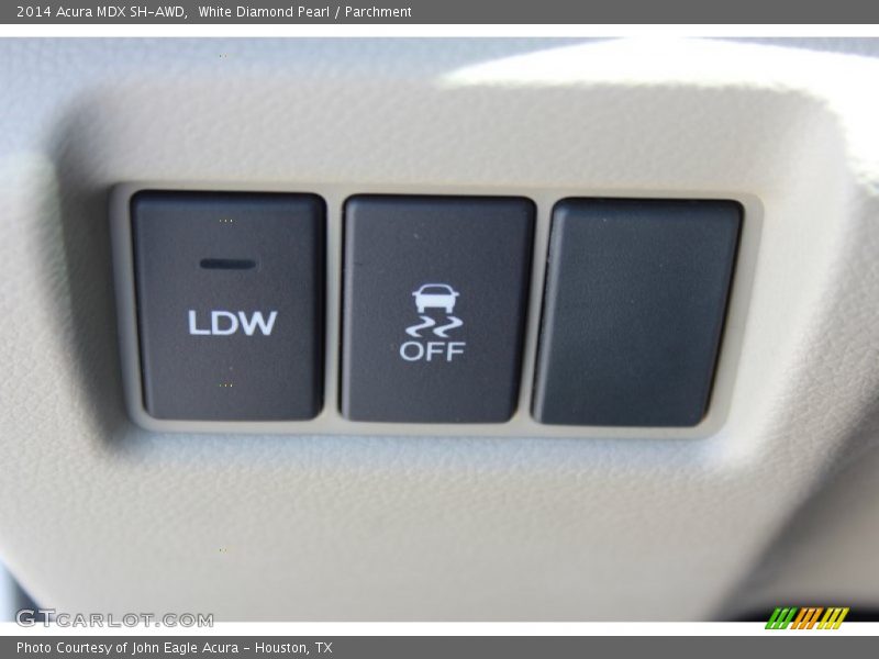 White Diamond Pearl / Parchment 2014 Acura MDX SH-AWD