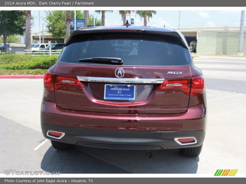Dark Cherry Pearl / Parchment 2014 Acura MDX