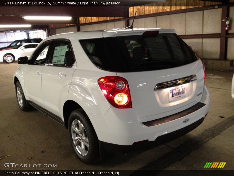 Summit White / Light Titanium/Jet Black 2014 Chevrolet Equinox LS