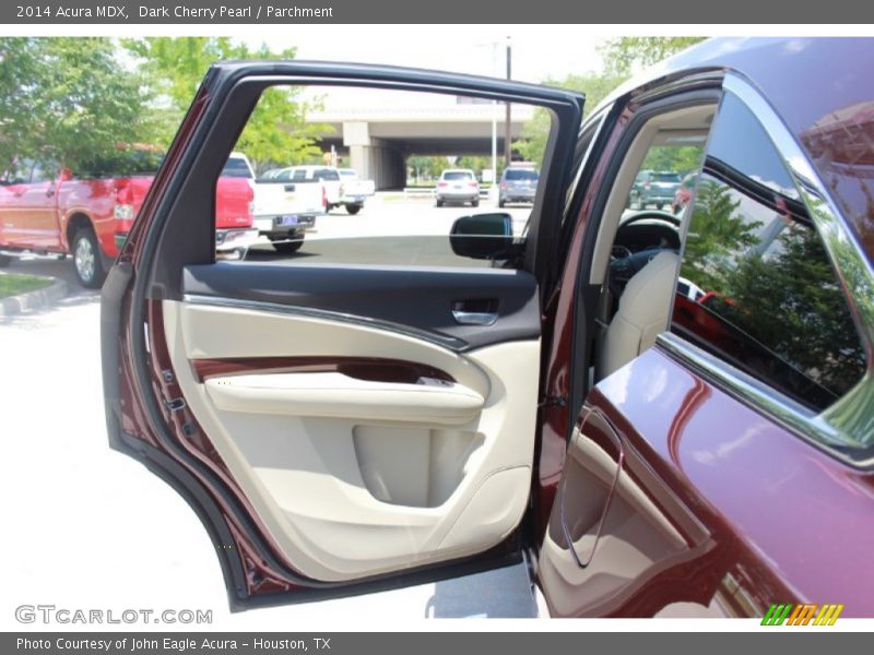 Dark Cherry Pearl / Parchment 2014 Acura MDX