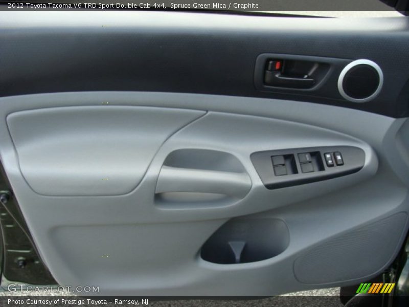 Spruce Green Mica / Graphite 2012 Toyota Tacoma V6 TRD Sport Double Cab 4x4