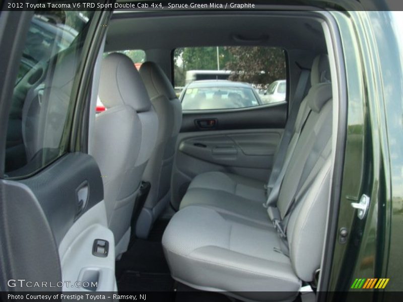 Spruce Green Mica / Graphite 2012 Toyota Tacoma V6 TRD Sport Double Cab 4x4