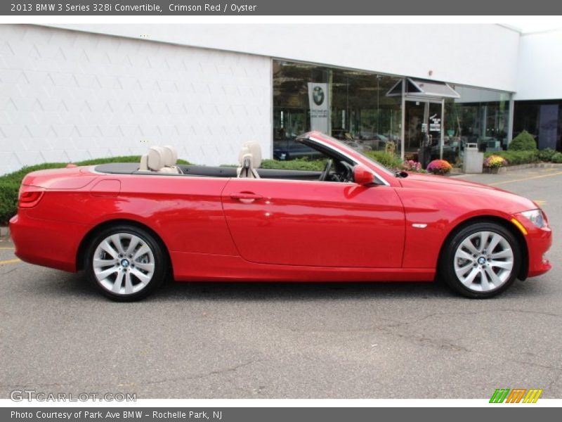 Crimson Red / Oyster 2013 BMW 3 Series 328i Convertible