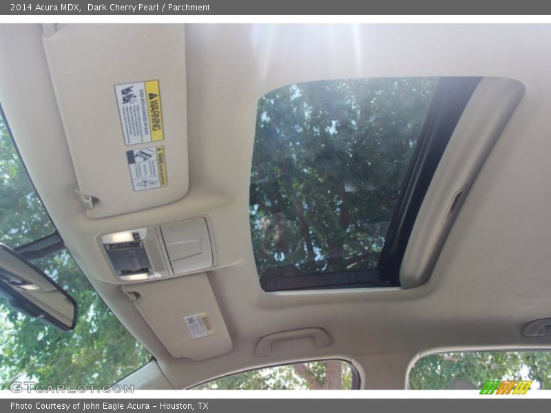 Dark Cherry Pearl / Parchment 2014 Acura MDX