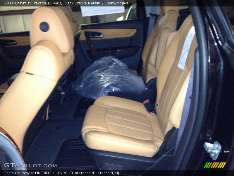 Black Granite Metallic / Ebony/Mojave 2014 Chevrolet Traverse LT AWD
