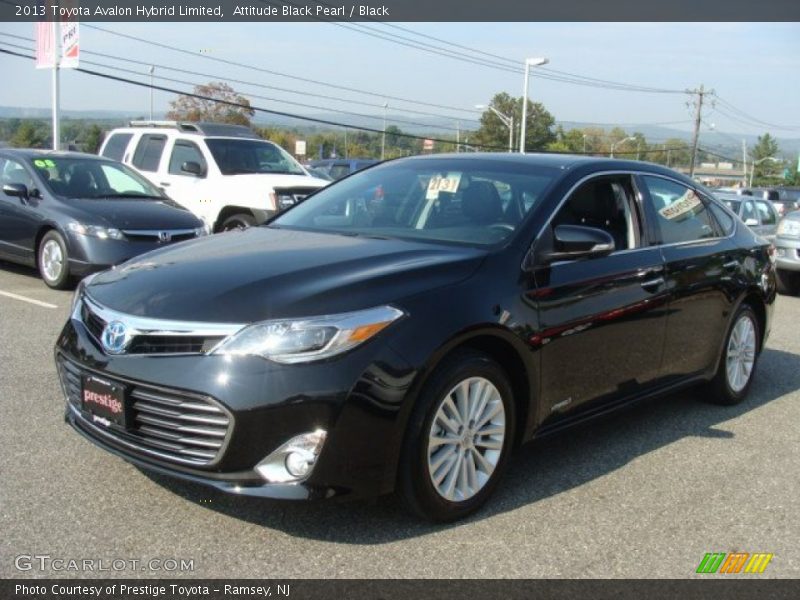 Attitude Black Pearl / Black 2013 Toyota Avalon Hybrid Limited