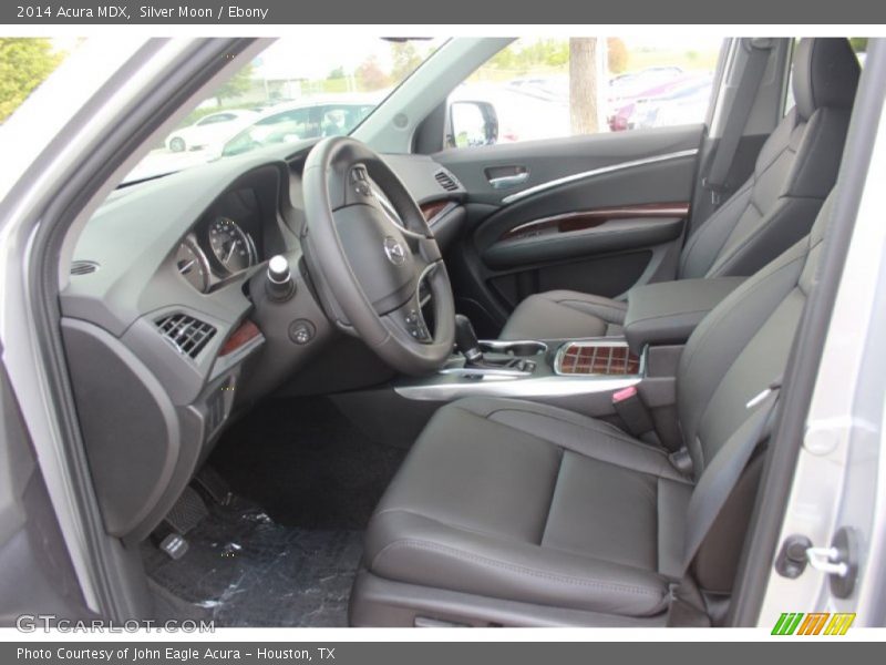 Silver Moon / Ebony 2014 Acura MDX