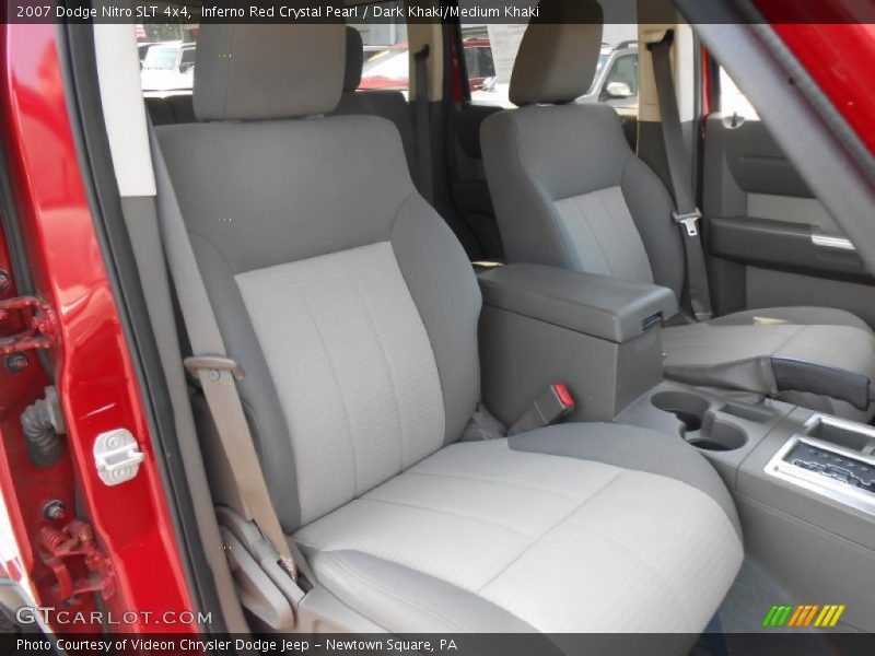 Inferno Red Crystal Pearl / Dark Khaki/Medium Khaki 2007 Dodge Nitro SLT 4x4