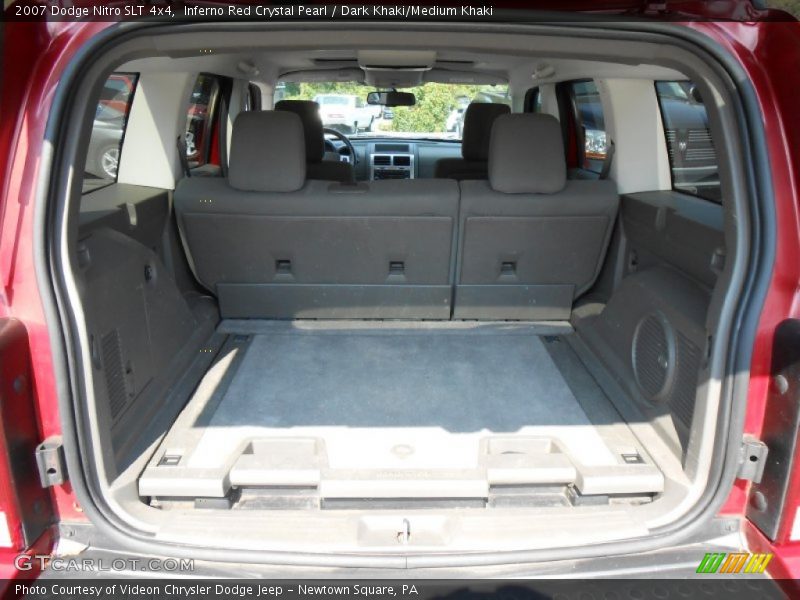 Inferno Red Crystal Pearl / Dark Khaki/Medium Khaki 2007 Dodge Nitro SLT 4x4