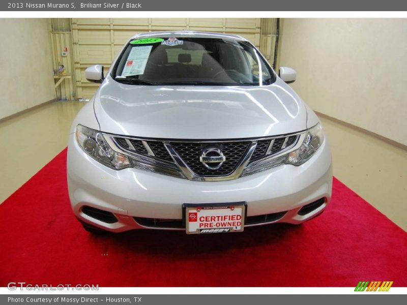 Brilliant Silver / Black 2013 Nissan Murano S