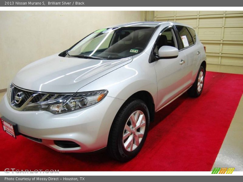 Brilliant Silver / Black 2013 Nissan Murano S
