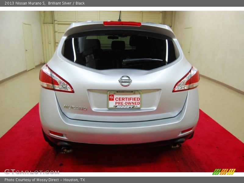 Brilliant Silver / Black 2013 Nissan Murano S