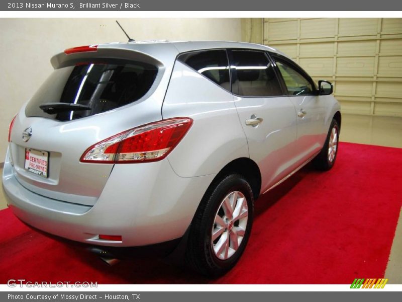 Brilliant Silver / Black 2013 Nissan Murano S