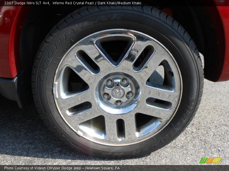 Inferno Red Crystal Pearl / Dark Khaki/Medium Khaki 2007 Dodge Nitro SLT 4x4