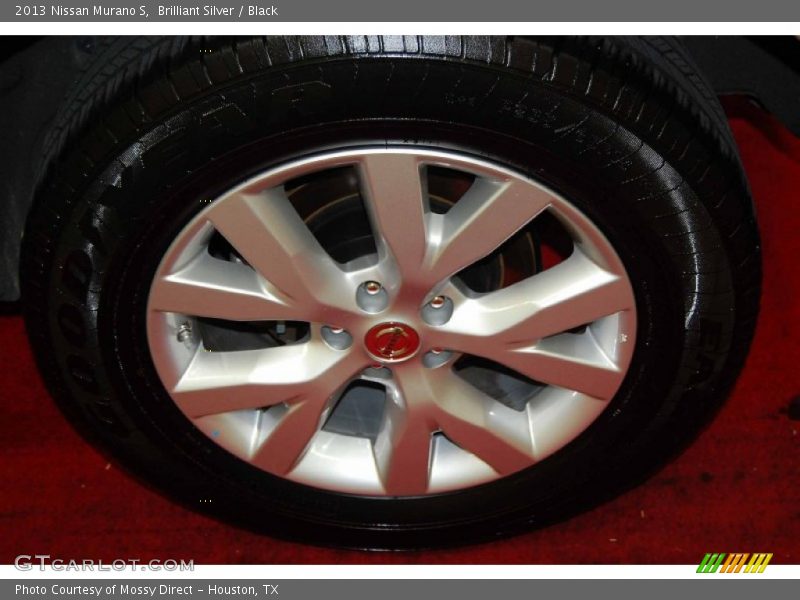 Brilliant Silver / Black 2013 Nissan Murano S